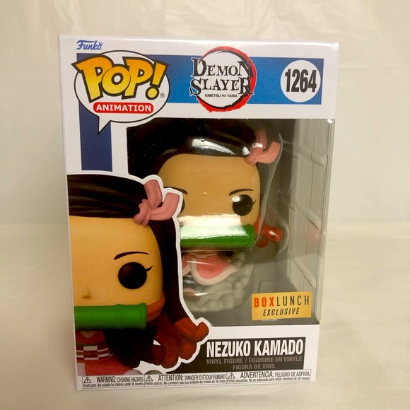 Nezuko Kamado Running Demon Slayer Funko Pop #1264 Animation BL Exclusive - New - Picture 1 of 8